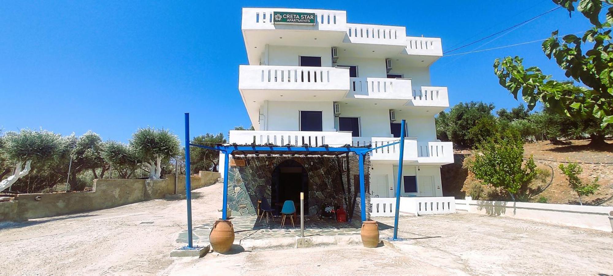 Creta Star Apartments Agia Galini  Luaran gambar